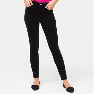 J. Crew Black Corduroy Skinny Pants/Jeans